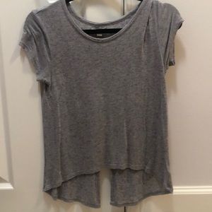 Gray girls top